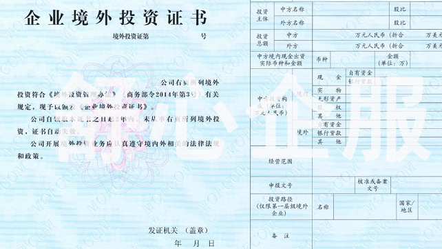 ODI備案返程投資 ODI備案返程投資